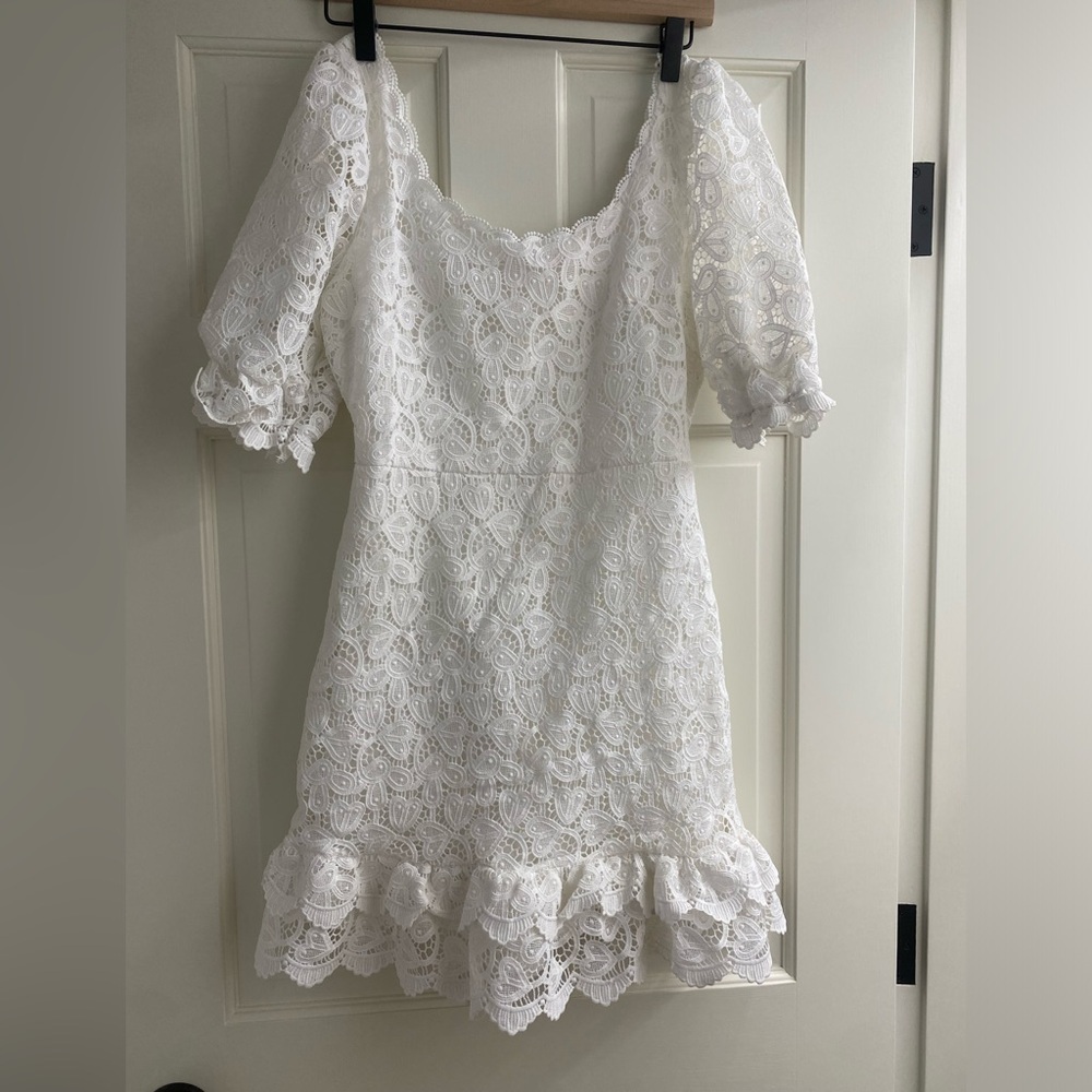 White Lace Dress